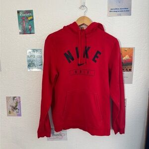 Nike Red Golf Hoodie for Men
